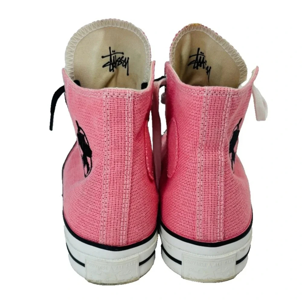Converse x Stussy Chuck 70 High Surfman Plumeria Pink A02052C Mens 7 Womens 9